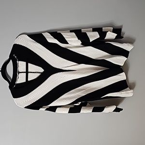 SHEIN Black and White Sweater